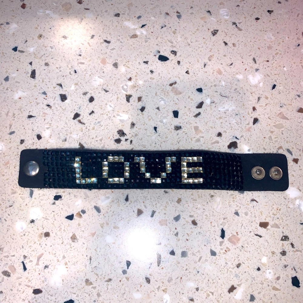 Hustler Black Love Bracelet